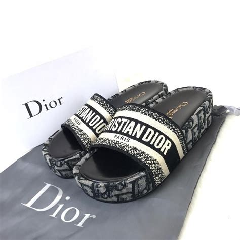 dior shoeswith bull|Dior wedge slide sandals.